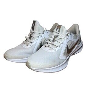 Nike Women’s Downshifter 10 ‘White’ CI9984 100 Lightweight Running Sneaker Sz 9